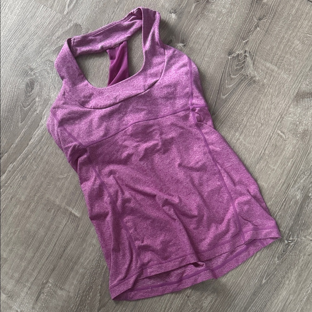 Lululemon Athletica Purple Tank Top